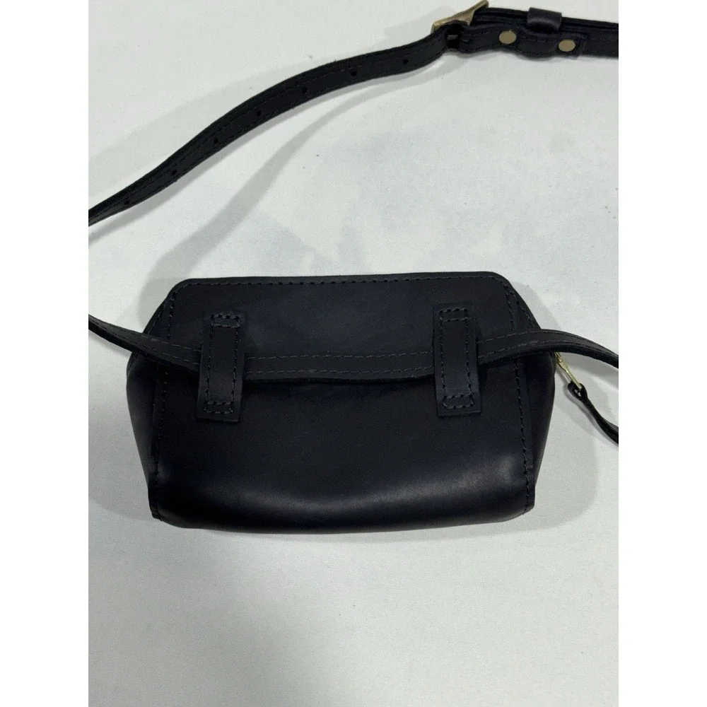 Portland Leather Goods Bag Basic Black Adjustable Waist Belt